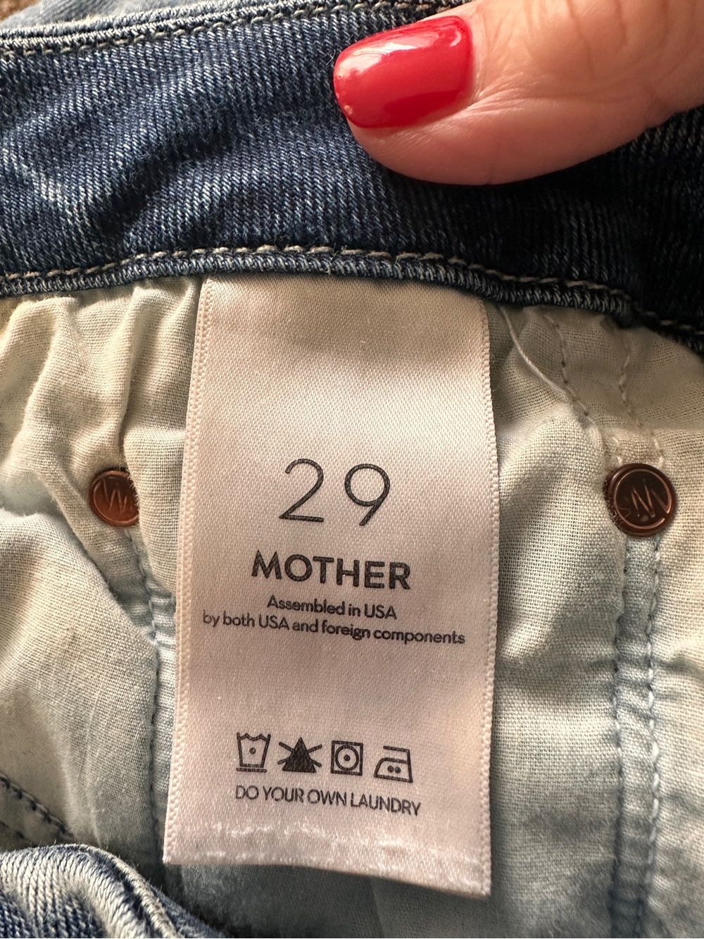 MOTHER Looker Ankle Fray - size 29 - Picture 3 of 8